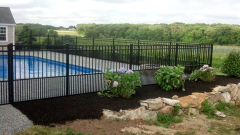 Aluminum fences, aluminum ornamental fencing, southeastern MA, eastern RI Aluminum fences, aluminum ornamental fencing, southeastern MA, eastern RI