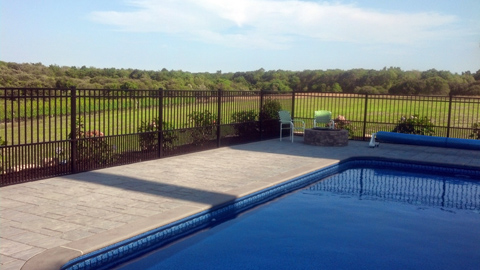 Aluminum fences, aluminum ornamental fencing, southeastern MA, eastern RI Aluminum fences, aluminum ornamental fencing, southeastern MA, eastern RI