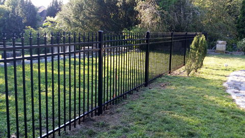 Aluminum fences, aluminum ornamental fencing, southeastern MA, eastern RI