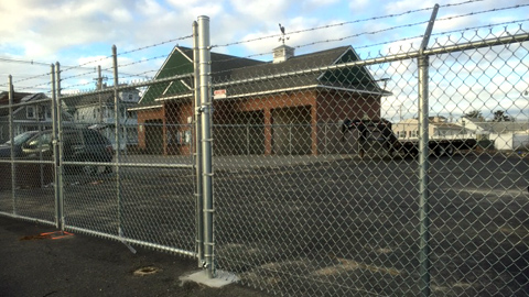 Commercial fencing, chain link fence, security fencing, business fence, MA, RI