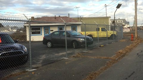 Commercial fencing, chain link fence, security fencing, business fence, MA, RI