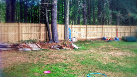 Wooden privacy fencing, wood fences - Lakeville, Freetown, Rochester, Fairhaven, MA Wooden privacy fencing, wood fences - Lakeville, Freetown, Rochester, Fairhaven, MA