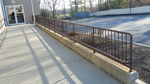 Custom wrought iron railings, MA, RI, ornamental exterior ironwork, custom iron balconies, hand railings Custom wrought iron railings, MA, RI, ornamental exterior ironwork, custom iron balconies, hand railings