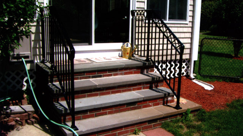 Wrought iron railings, MA, RI, custom ornamental exterior ironwork, custom iron staircases, balconies, outdoor railings Wrought iron railings, MA, RI, custom ornamental exterior ironwork, custom iron staircases, balconies, outdoor railings