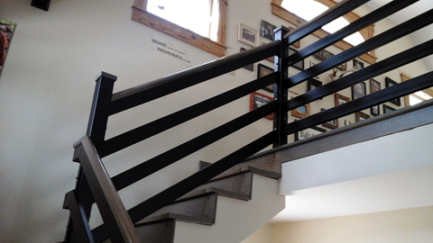 Interior railings, ornamental wrought iron rails, spiral staircases, iron hand rails, staircase railings, MA, RI